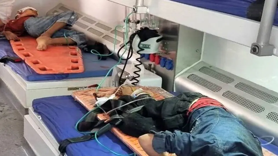 آخرین وضعیت مصدومان حادثه واژگونی اتوبوس در محور فیروزآباد ـ کوار