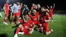کیک قهرمانی تراکتور بریده شد/ عکس
