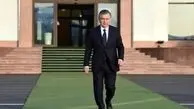 رئیس جمهور ازبکستان وارد تهران شد

