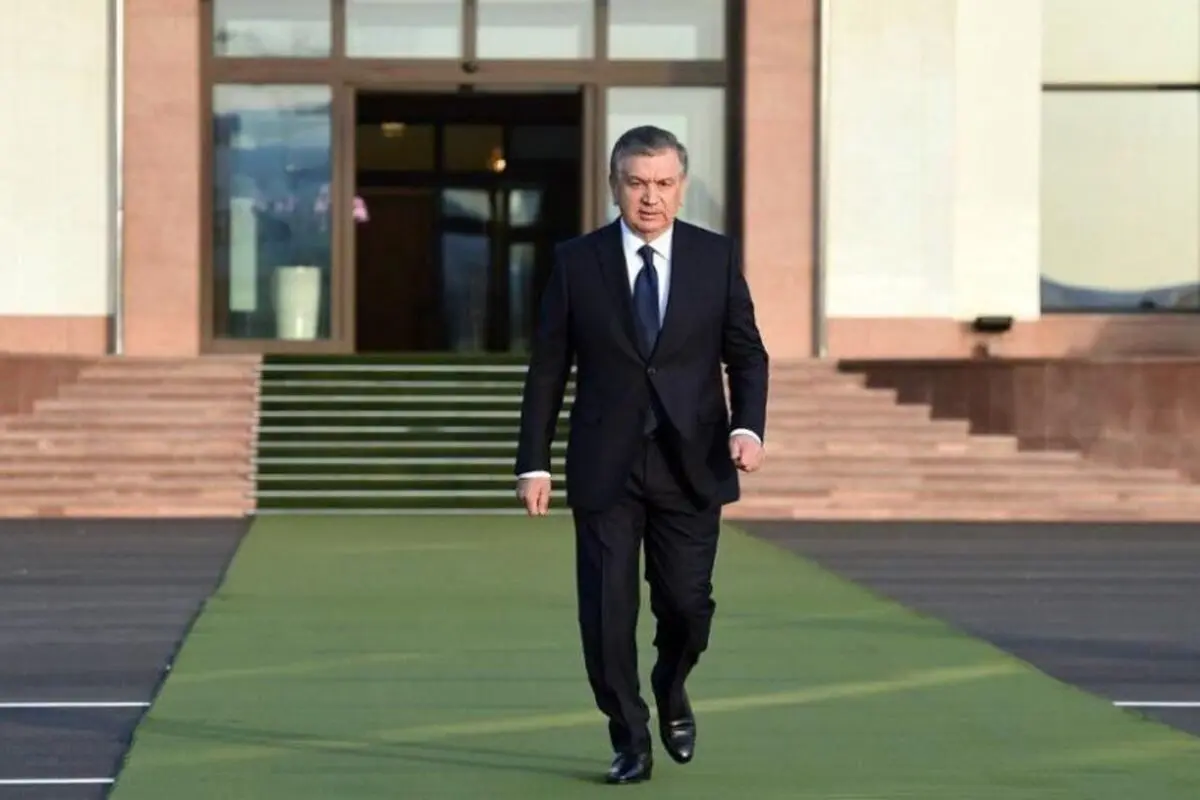 رئیس جمهور ازبکستان وارد تهران شد

