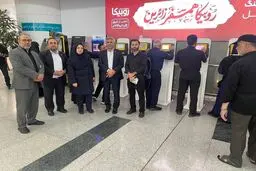 بازدید مدیران ارشد بانک ملی ایران از خدمت‌رسانی به زائران اربعین 