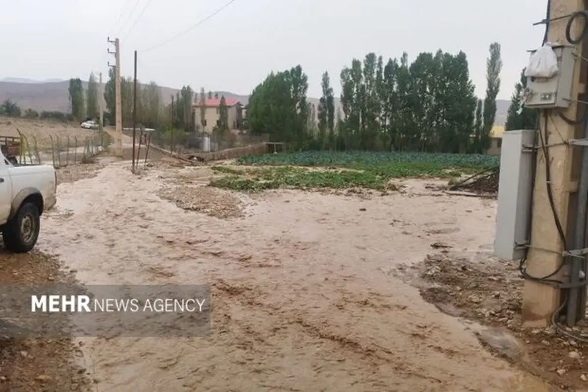 خسارت ۷۰ میلیاردی سیل به مزارع بحنورد 