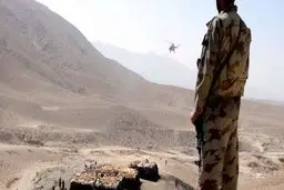 شهادت یک مرزبان در هنگ مرزی سراوان در یک حمله تروریستی

