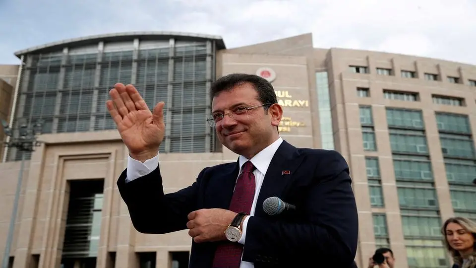 امام اوغلو رقیب سیاسی اردوغان به زندان محکومشد + جزییات