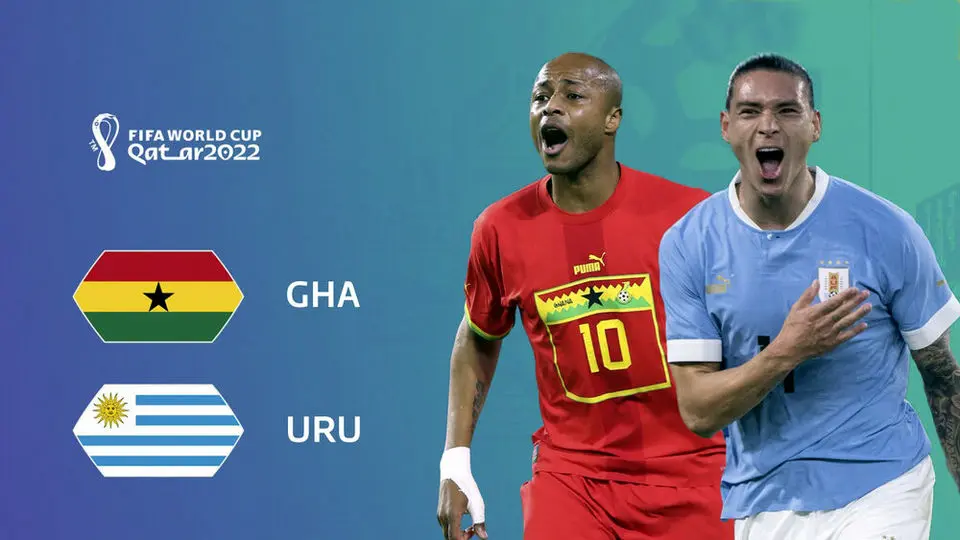 ترکیب دو تیم ملی اروگوئه و غنا اعلام شد