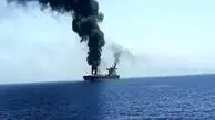 وقوع انفجار نزدیک یک کشتی آمریکایی در دریای سرخ