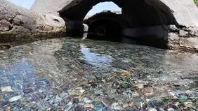 تخریب بخش‌هایی از یک قنات جهانی و بازار تاریخی سیرجان در بارندگی