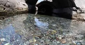 تخریب بخش‌هایی از یک قنات جهانی و بازار تاریخی سیرجان در بارندگی