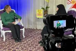 مصاحبه شبکه تلویزیونی ونزوئلا با جمیله علم الهدی / عکس

