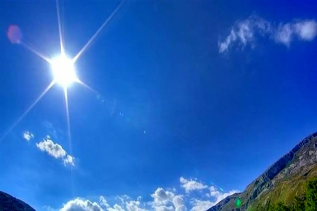 افزایش دما تا ۵ درجه بیش از حد نرمال در خرداد سال جاری
