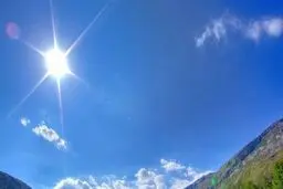 افزایش دما تا ۵ درجه بیش از حد نرمال در خرداد سال جاری