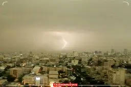 هوای تهران آلوده شد 

