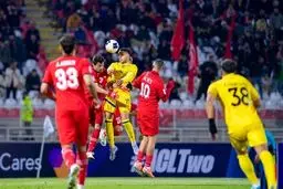 گزارش زنده التعاون 1 - 1 تراکتور