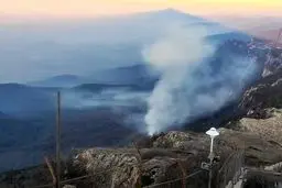 فرماندار کردکوی: ۳۰۰۰ متر از جنگل‌های درازنو درگیر آتش است / درخواست بالگرد دادیم

