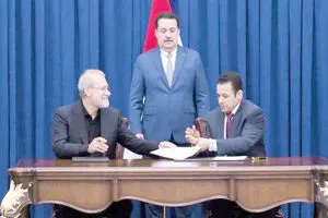 اولین مأموریت منطقه‌ای لاریجانی
