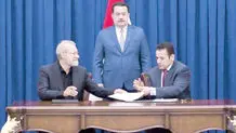 علی لاریجانی وارد بیروت شد + ویدئو