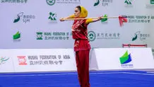 «زهرا کیانی» دومین طلایی ایران در ووشو قهرمانی جهان 