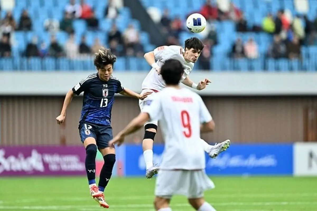 Iran defeated by Japan at AFC U20 Asian Cup China 2025