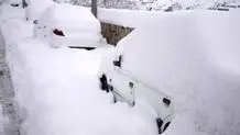 بارش ۶۰ سانتی متری برف در خراسان+ ویدئو