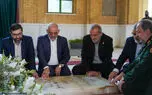 عکس دولتی‌ها با مزار شهید رجایی + عکس