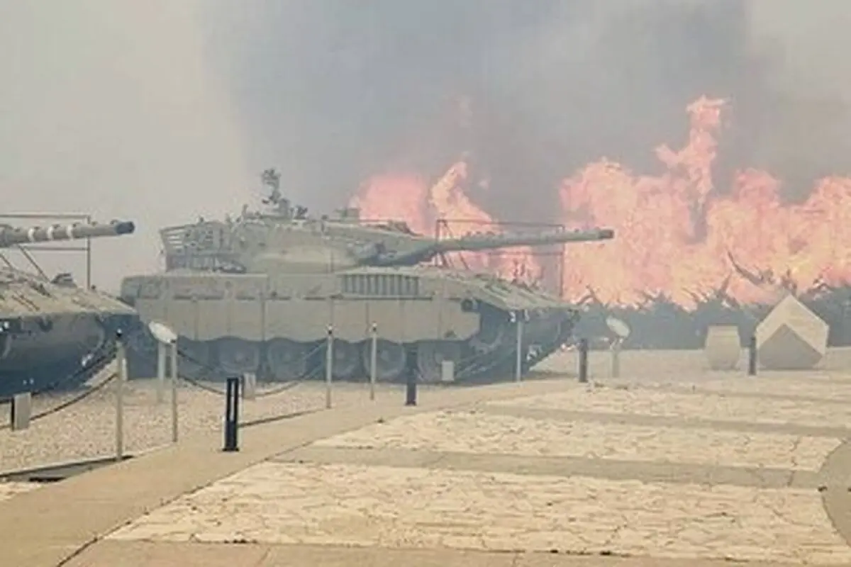 آتش سوزی اسرائیل ادامه دارد