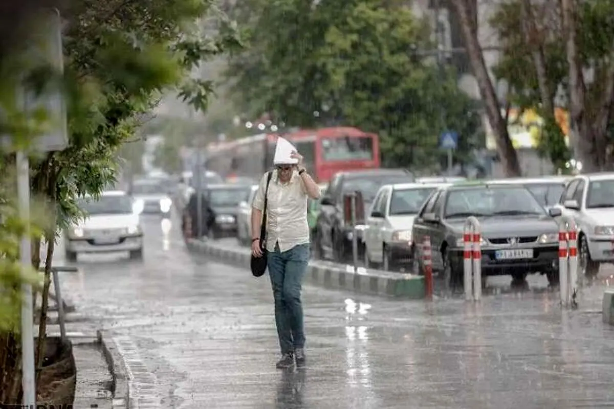 وضعیت بارش‌ها در تهران/ سازمان هواشناسی: بارندگی در تهران ۱۰ برابر شد