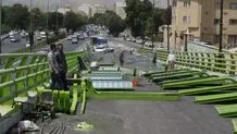 تقاطع غیر همسطح شهید همدانی آماده تست بارگذاری است