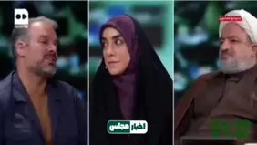 توهین رسایی به رشیدی کوچی در مناظره؛ عمروعاص هم موقعی که نمیتونست با امیرالمؤمنین بجنگه شلوارش رو درآورد! + فیلم