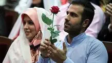 مراسم ازدواج دانشجویی در دانشگاه تهران+ عکس
