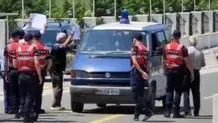 لحظه دستگیری عناصر منافقین در آلبانی / ویدئو