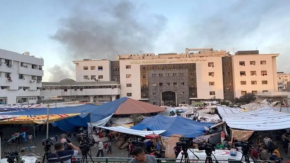 Israeli tanks strike besieged al-Shifa Hospital in Gaza