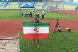 کسب اولین مدال ایران در دوومیدانی ناشنوایان آسیا

