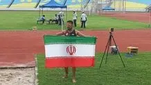 کسب اولین مدال ایران در دوومیدانی ناشنوایان آسیا
