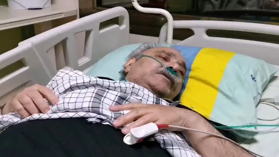 آخرین روزهای زندگی محمد کاسبی در بیمارستان به روایت تصویر