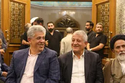 محسن و مهدی هاشمی در یک قاب + عکس