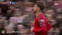 گل دوم منچستریونایتد به ساندرلند را ببینید + ویدئو
