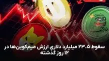 سقوط ۲۳.۵ میلیارد دلاری ارزش میم‌کوین‌ها در ۱۲ روز گذشته


