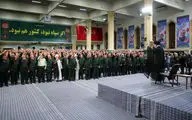 اولین تصاویر از دیدار رهبر انقلاب با فرماندهان سپاه پس از ۴ سال
