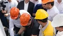 آغاز عملیات نصب و راه‌اندازی رآکتور اوره شرکت پتروشیمی هنگام با حضور شریعتمداری