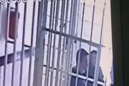آخرین تصاویر از مرحوم جواد روحی/ صحبت‌ مرحوم‌ روحی با رییس زندان در تاریخ ۸ شهریور ۱۴۰۲/ ویدیو