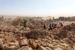 جابه‌جایی حدود ۱۰۰ سانتی‌متری در غرب افغانستان به دلیل رخداد زلزله‌های بزرگ

