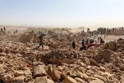 جابه‌جایی حدود ۱۰۰ سانتی‌متری در غرب افغانستان به دلیل رخداد زلزله‌های بزرگ

