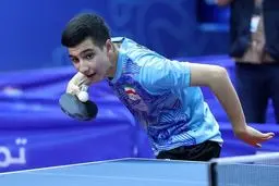 صعود تیم دوبل تنیس‌روی‌میز مردان ایران به یک‌چهارم‌نهایی