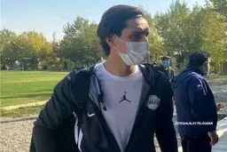 نادری در تمرین استقلال حضور پیدا کرد