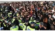 بازداشت ۱۰۴ معترض ضد محدودیت‌های کرونا در لندن