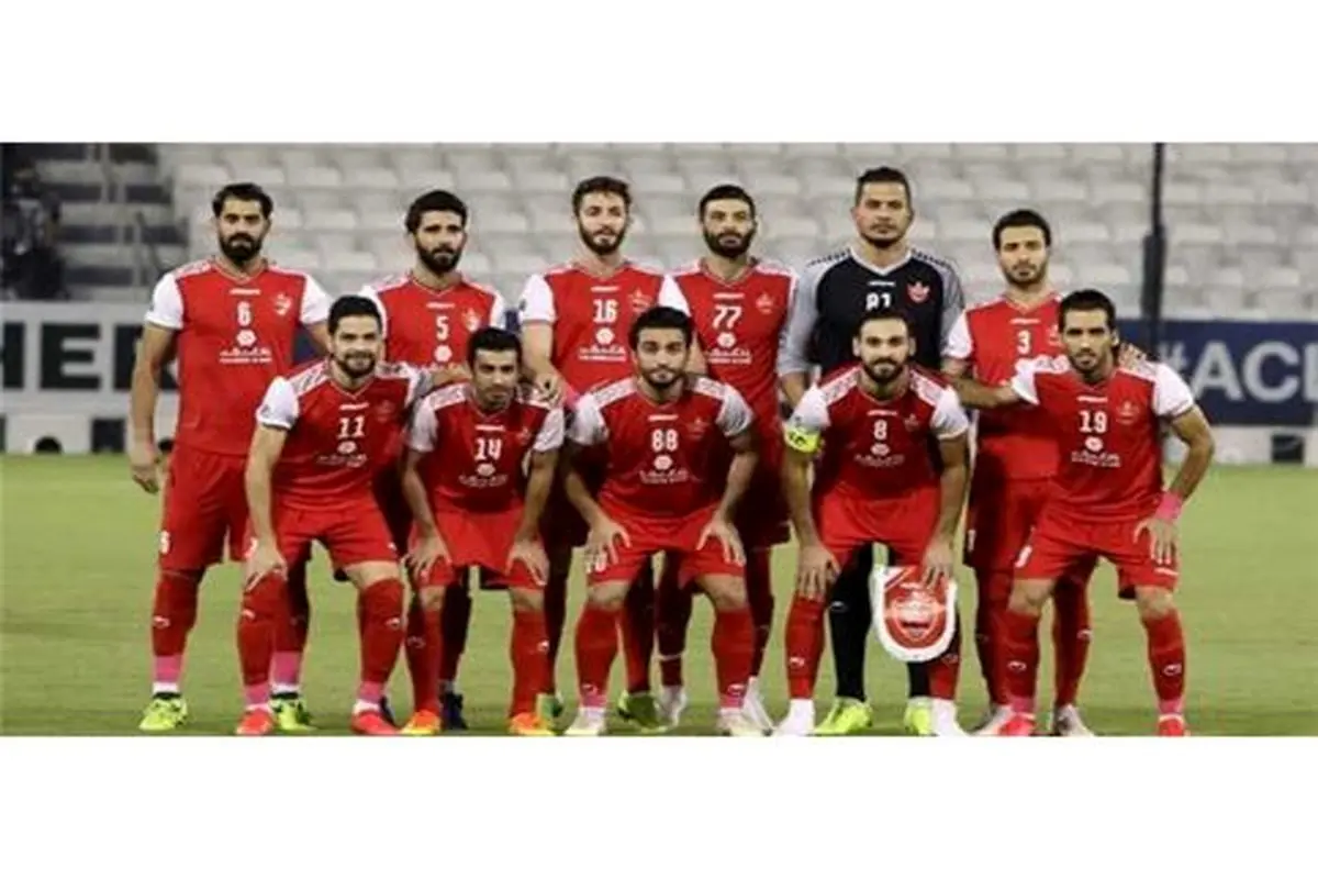 پرسپولیس اول ایران و چهارم آسیا است