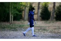 دیاباته مصدوم شد