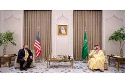 دیدار پامپئو و بن سلمان با محوریت خاورمیانه