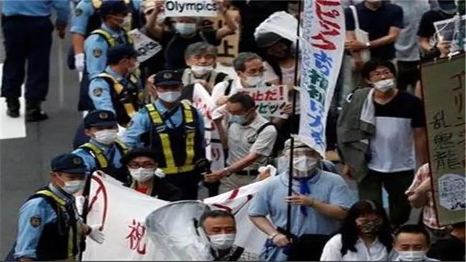 اعتراض ژاپنی‌ها به میزبانی المپیک