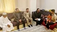  حضور دادستان قشم بر بالین کودک آسیب‌دیده در رمچاه